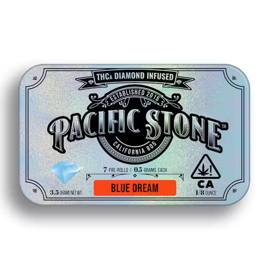 Blue Dream Sativa Infused Pre-Rolls 7pk (3.5g)(Pacific Stone)