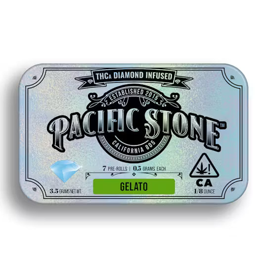 Gelato Hybrid Infused Pre-Rolls 7pk (3.5g)(Pacific Stone)