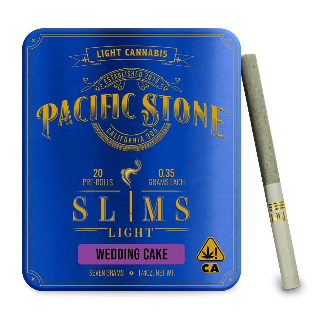 Wedding Cake Indica Slims Light 20-Pack (7g)(Pacific Stone)