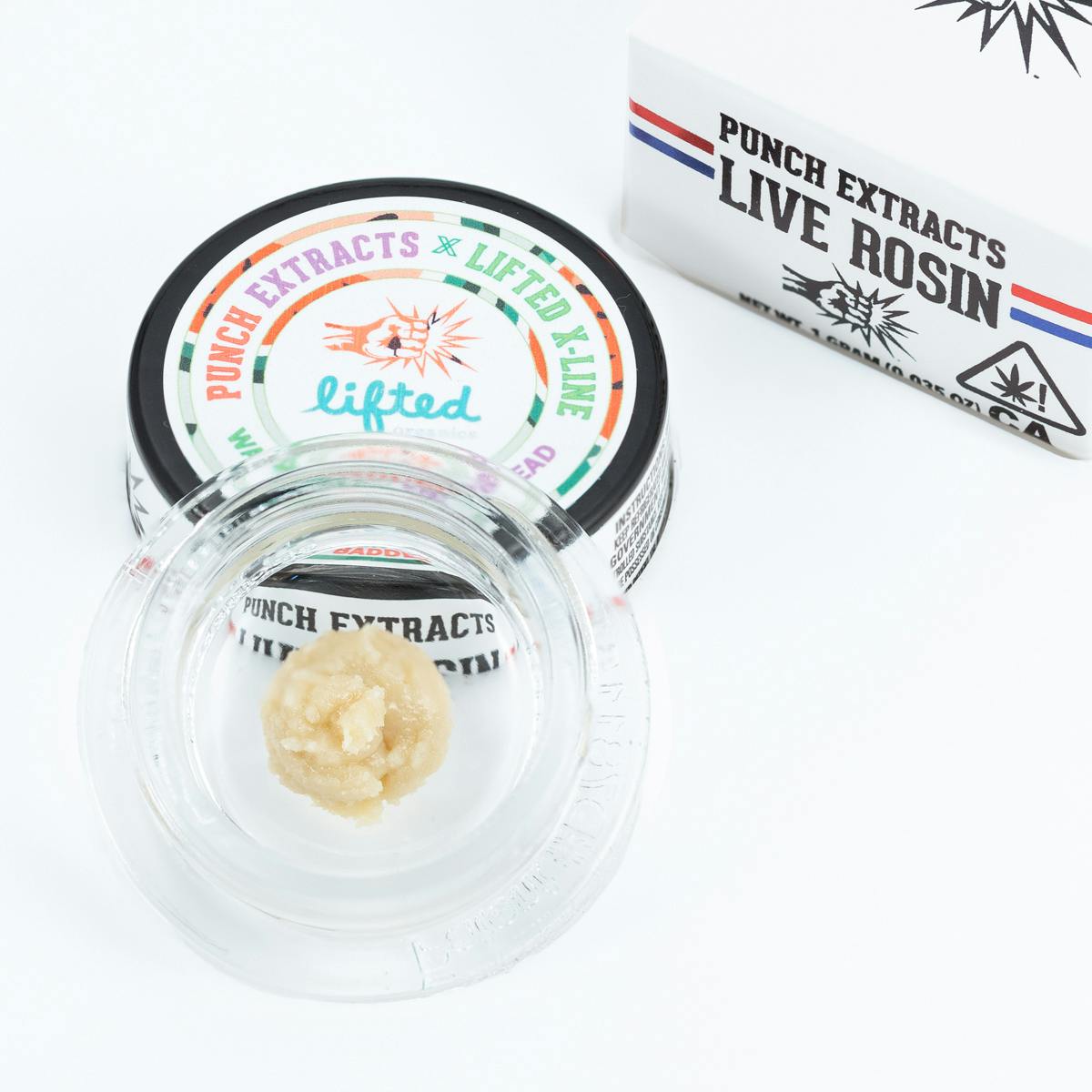 Watermelon Sherbhead Tier 4 Live Rosin Cold Cure Badder 1g (Punch Edibles & Extracts)