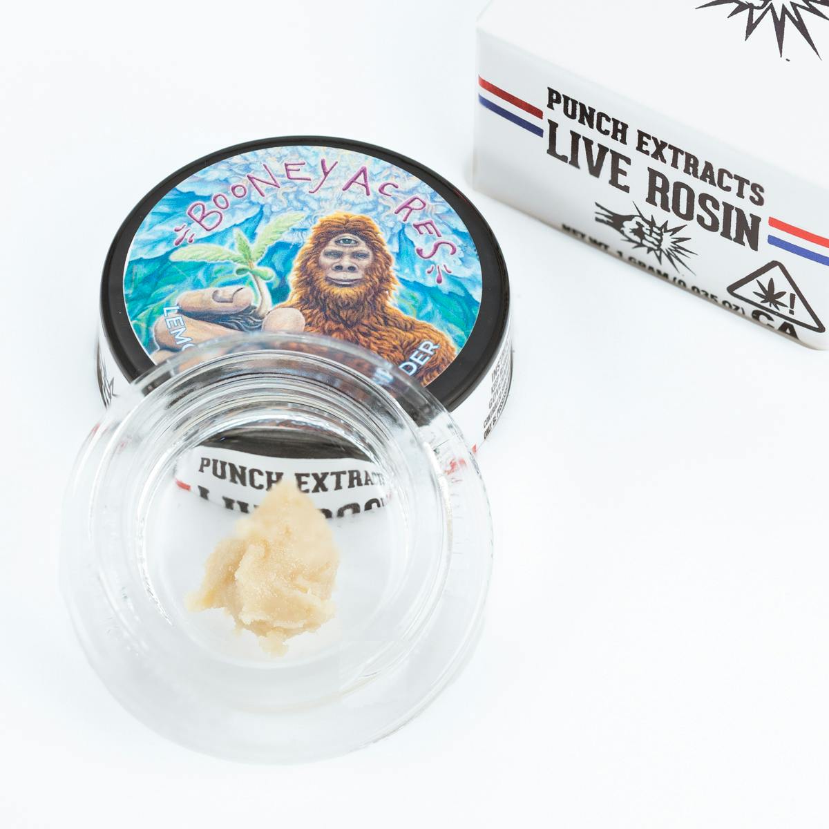 Lemon Berry OGZ Tier 1 Live Rosin Cold Cure Badder 1g (Punch Edibles & Extracts)