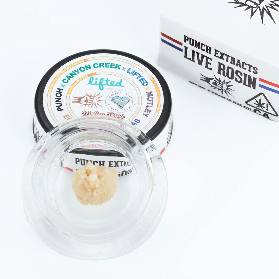 Egyptian Grape Gas Tier 4 Live Rosin Cold Cure Badder 1g (Punch Edibles & Extracts)