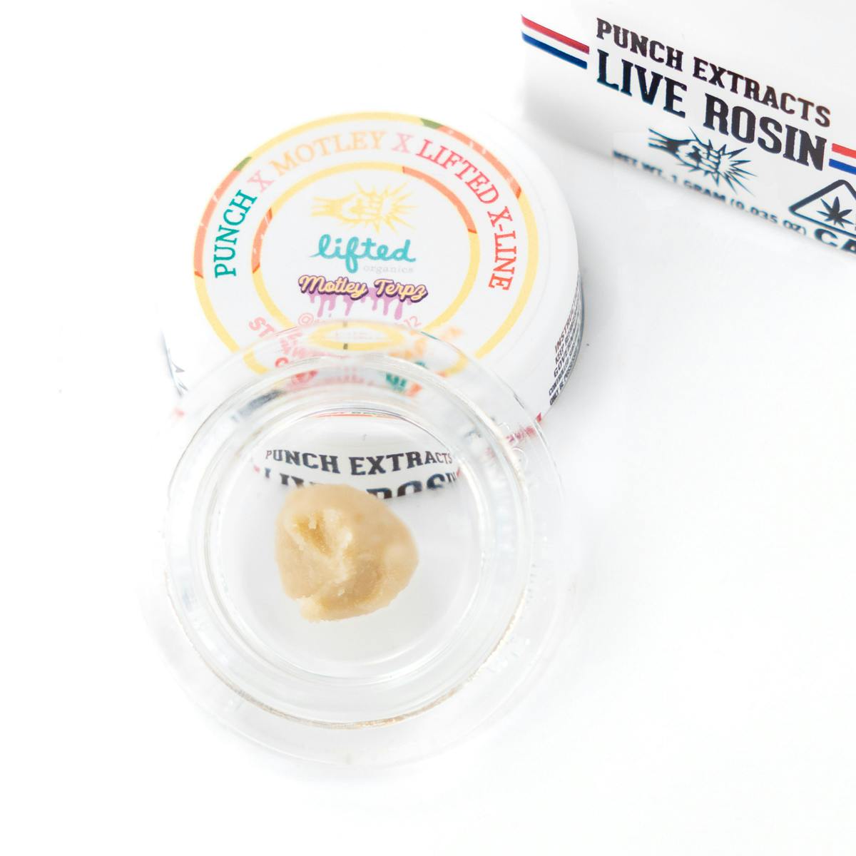 Strawberry Papaya Nectarine Tier 4 Live Rosin Cold Cure Badder 1g (Punch Edibles & Extracts)