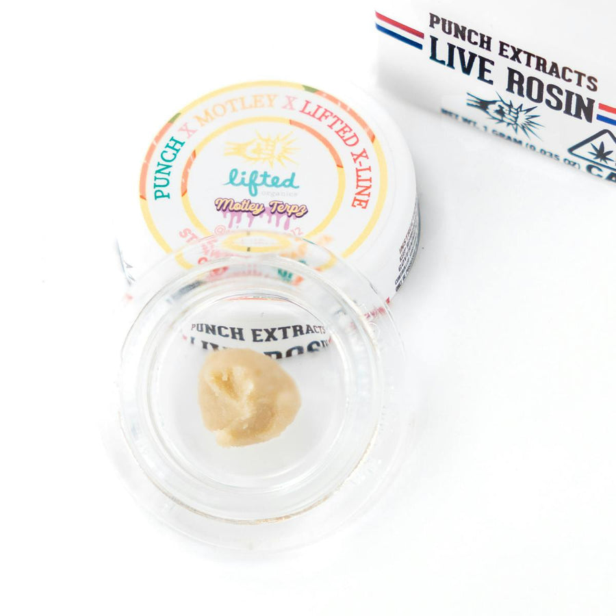 Strawberry Papaya Nectarine Tier 4 Live Rosin Cold Cure Badder 1g (Punch Edibles & Extracts)