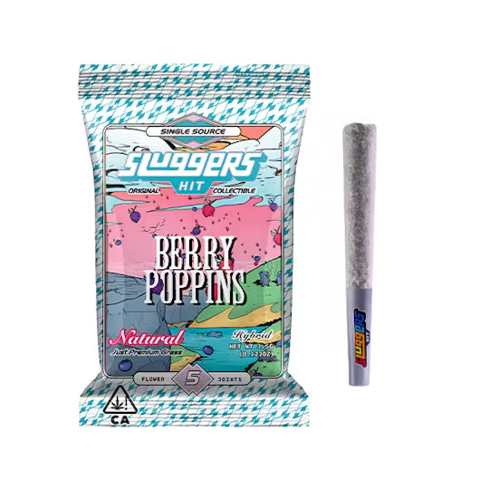 Berry Poppins Naturals Preroll 3.5g 5pk (Sluggers)
