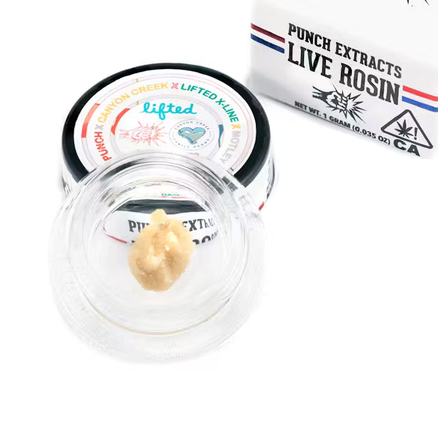 White Cherry Papaya Tier 4 Live Rosin Cold Cure Badder 1g (Punch Edibles & Extracts)