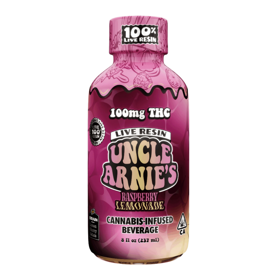 Raspberry Lemonade 100% Live Resin 100mg (Uncle Arnies)