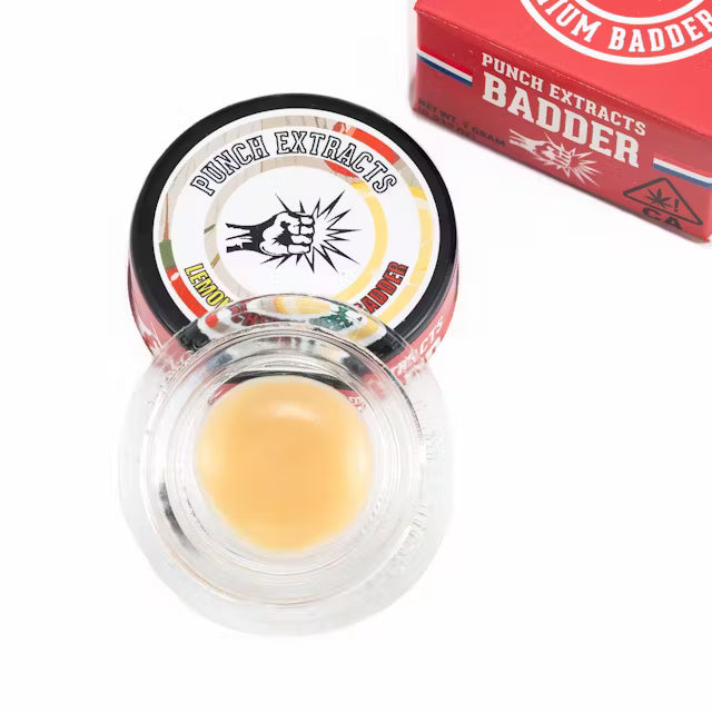 Lemon Cherry BHO Badder 1g (Punch Edibles & Extracts)