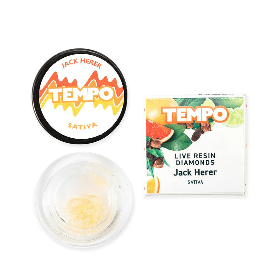 Jack Herer Sativa Live Resin Diamonds 1g (Tempo)