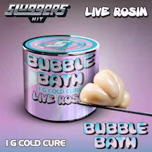 Bubble Bath Live Rosin 1g (Sluggers Hit)