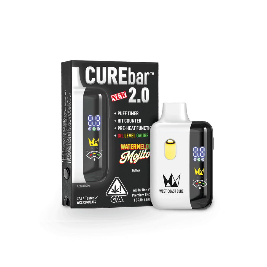 Watermelon Mojito - 1G AIO CUREbar 2.0 (West Coast Cure)