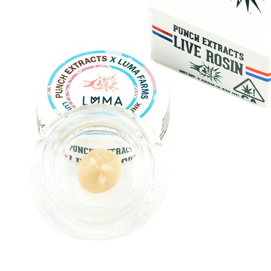 Luma First Class Funk Tier 3 Live Rosin Cold Cure Badder 1g (Punch Edibles & Extracts)