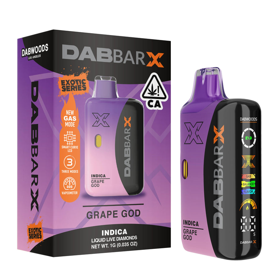 Grape God Liquid Diamond DabBar Exotics 2g (Dabwoods)