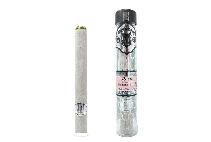 Rosa El Jointo Especial Silver Diamond Infused Joint 1.65g (El Blunto by Albert Einstone's)