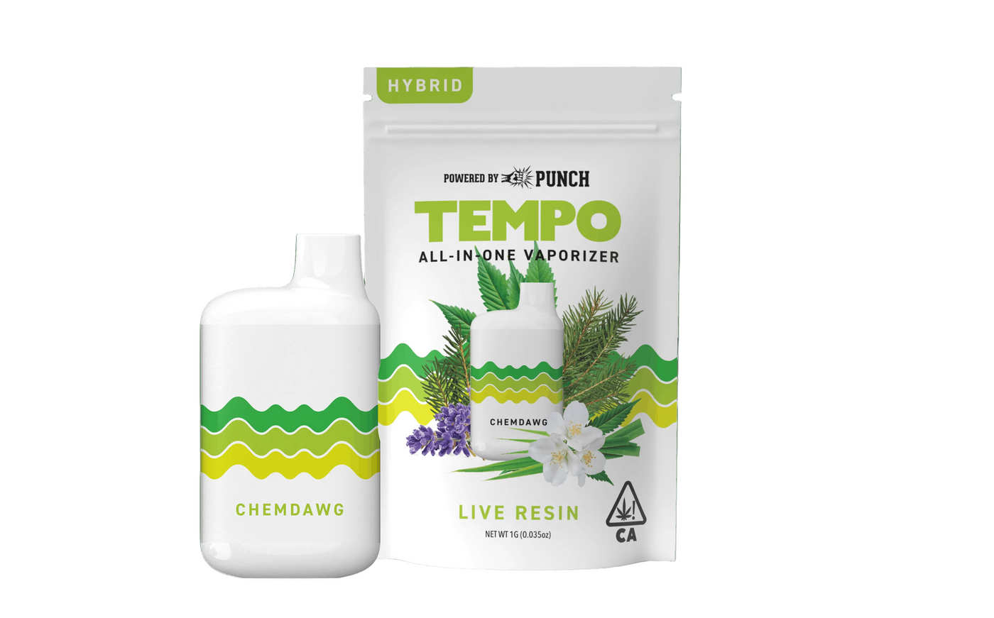 Chemdawg Hybrid Live Resin Disposable 1g (Tempo)