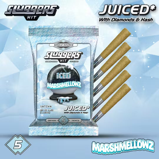 Iced Marshmellowz | Diamond Edition | Infused 3.5g 5pk (Sluggers)