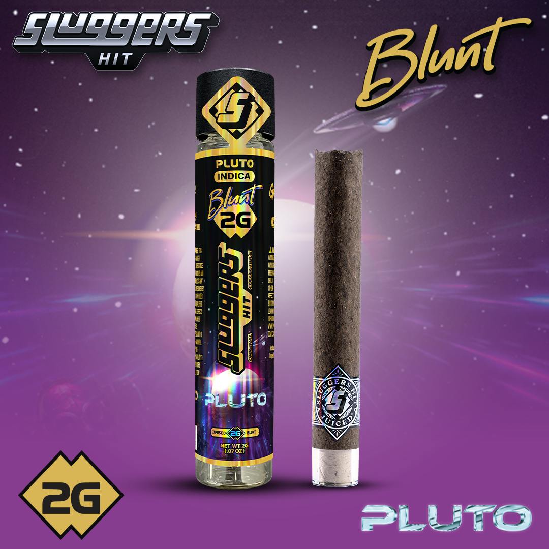 Pluto Indica Infused Blunt 2g (Sluggers)