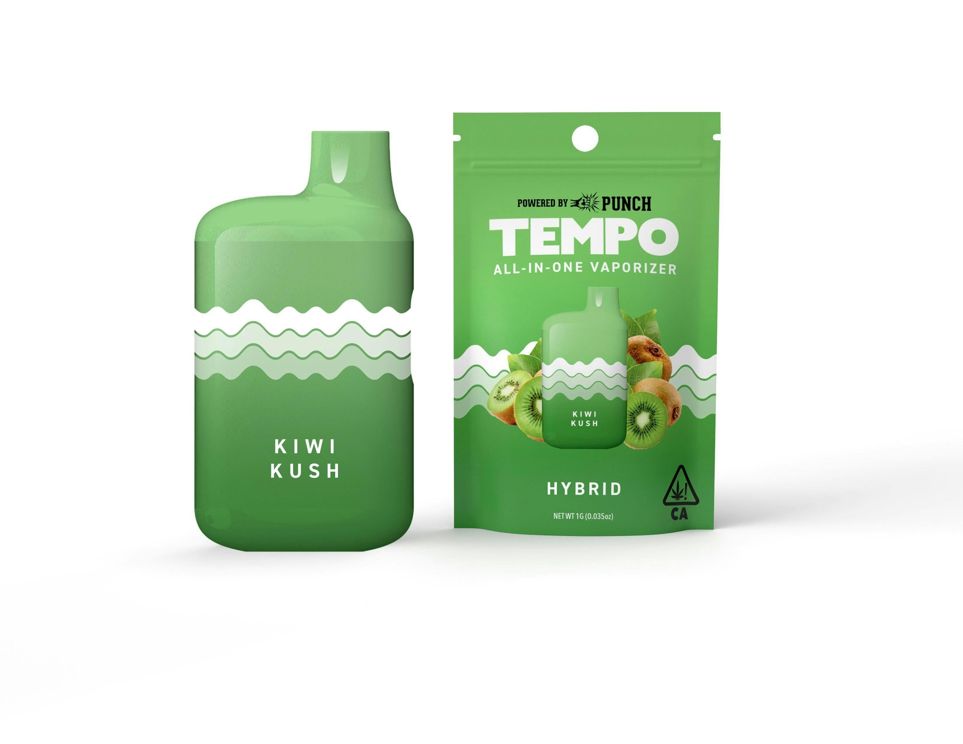 Kiwi Kush All In One Disposable Vape 1g (Tempo)