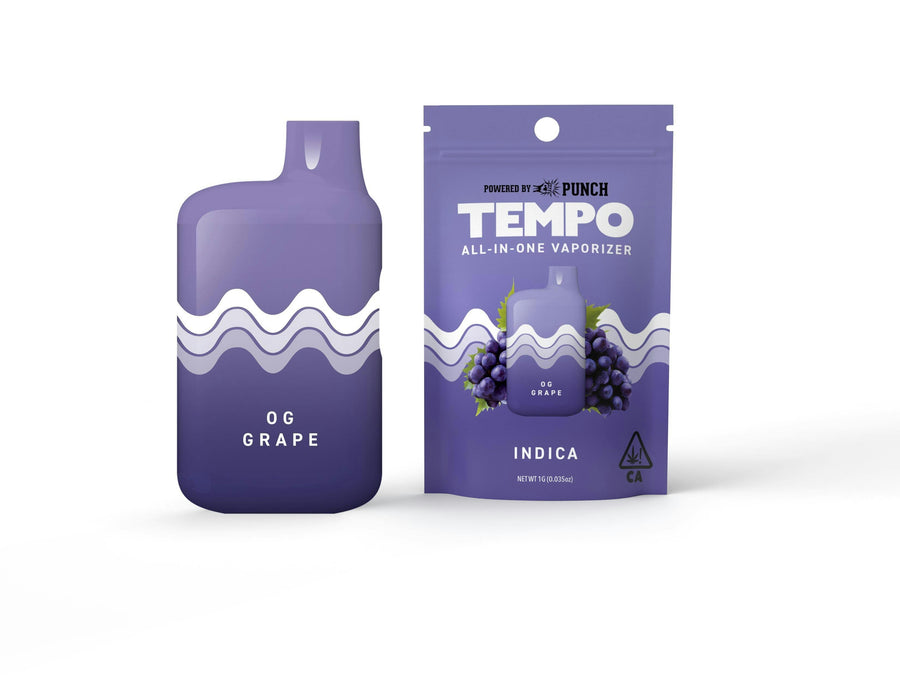 OG Grape All In One Disposable Vape 1g (Tempo)