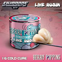Berry Poppins Live Rosin 1g (Sluggers Hit)