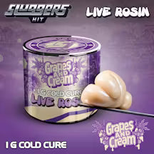 Grapes N Cream Live Rosin 1g (Sluggers Hit)