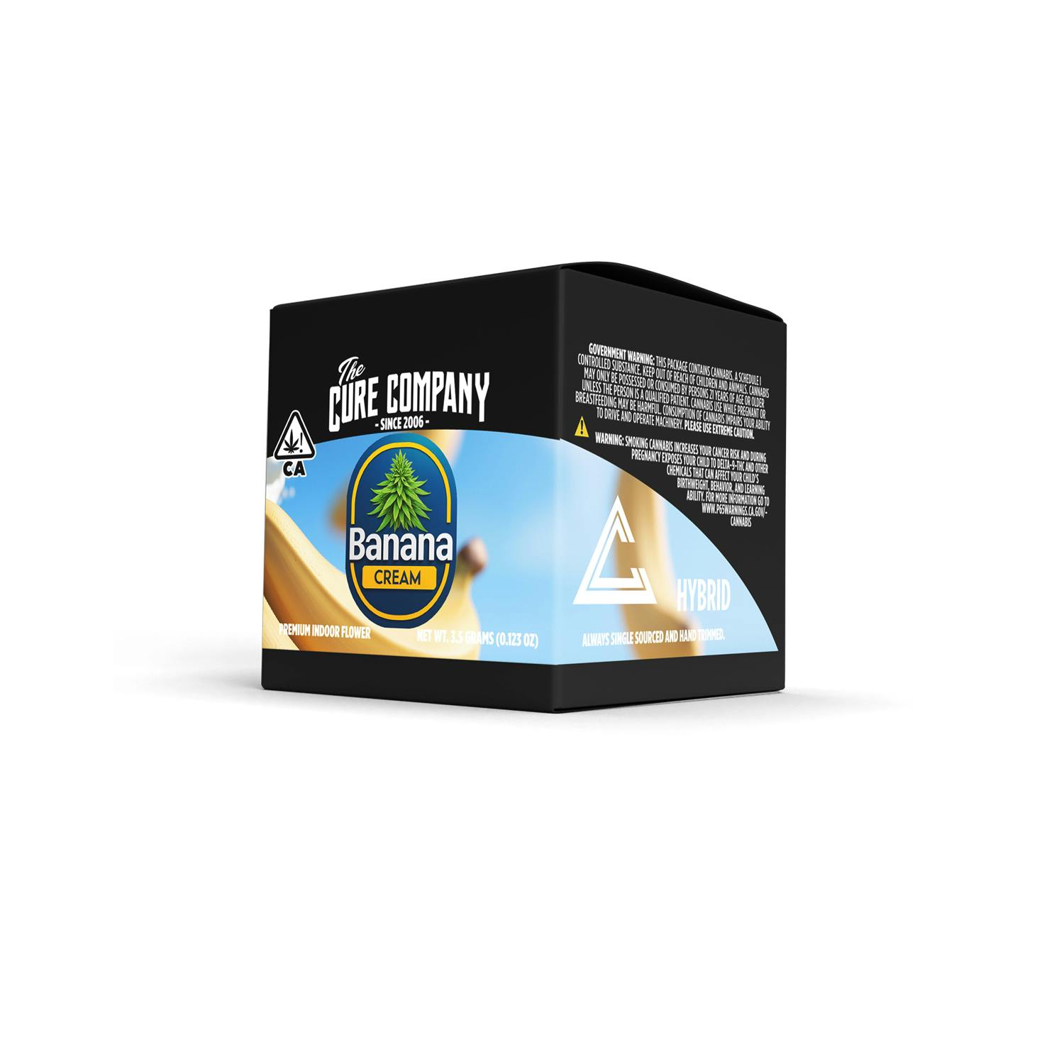 Banana Cream Premium Flower 3.5g (The Cure Company)