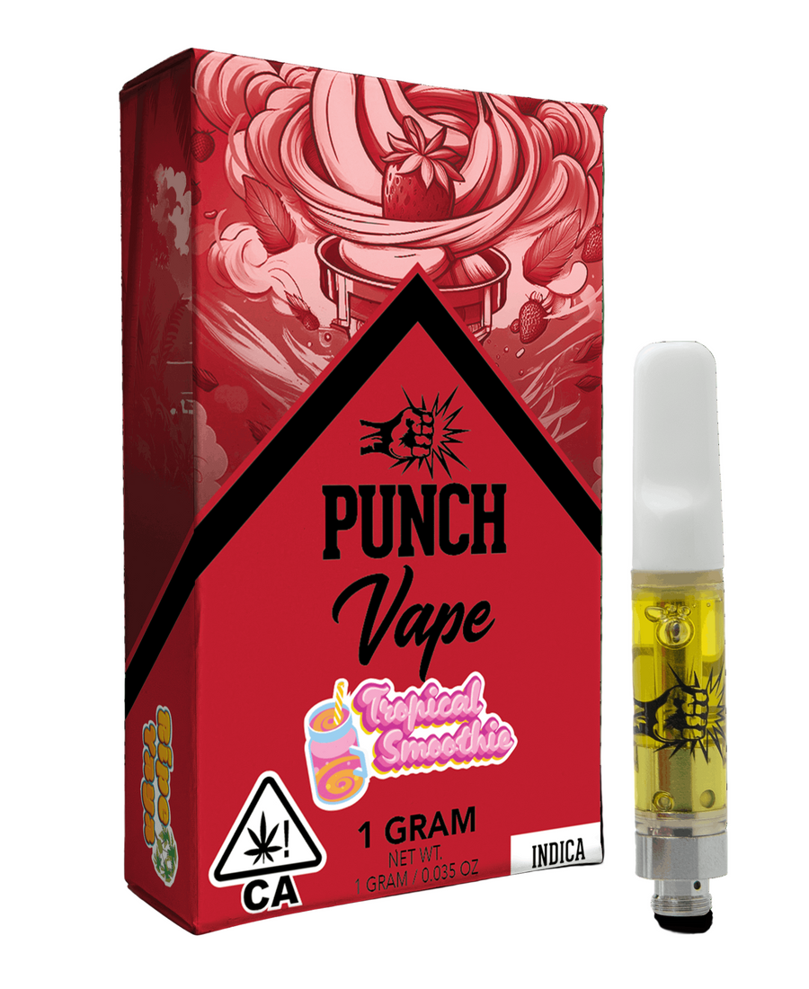 Tropical Smoothie 510 Distillate Cart 1g (Punch Edibles & Extracts)