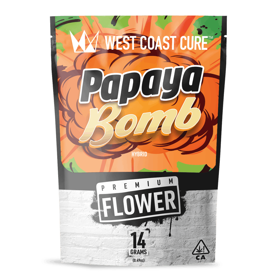 Papaya Bomb Premium Flower 14g (West Coast Cure)