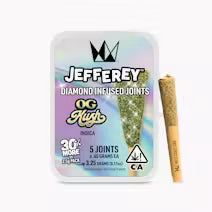 OG Kush Jefferey Infused Joint .65g 5pk 3.25g (West Coast Cure)