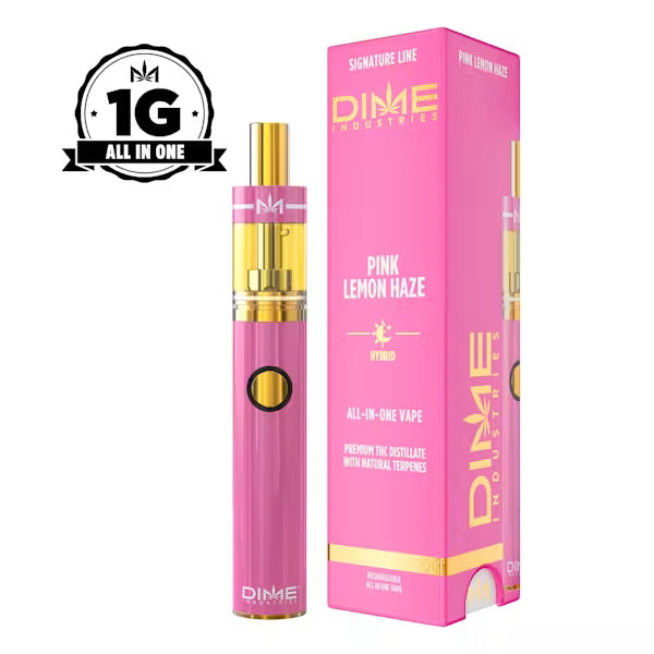 Pink Lemon Haze Signature Disposable 1G (Dime Industries)