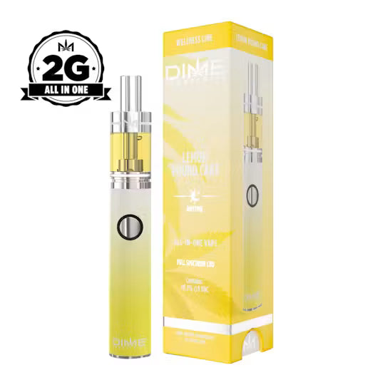 Lemon Pound Cake Wellness Line Disposable 2G (Dime Industries)
