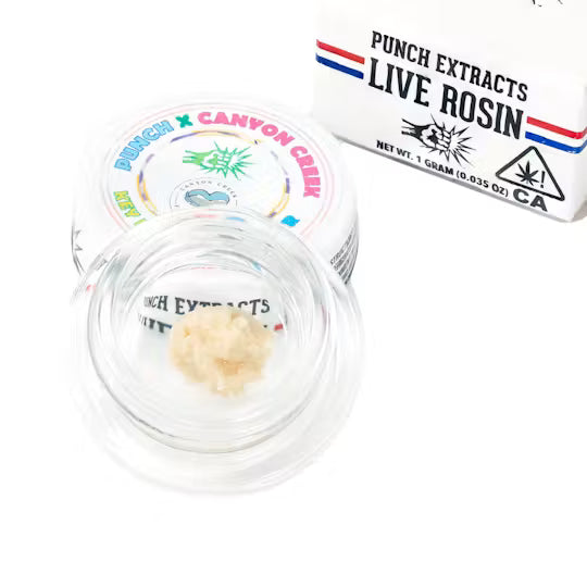 Key Lime Pie Tier 3 Live Rosin Cold Cure Badder 1g (Punch Edibles & Extracts)