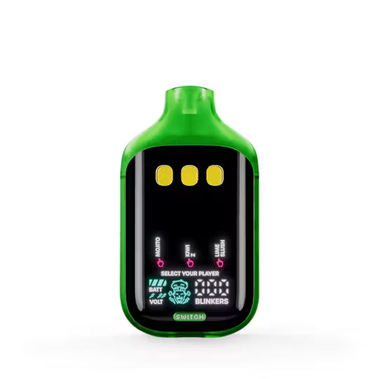 Mojito × Kiwi-Z × Lime Slush Switch V5 Triple Tank Liquid Live Diamonds Disposable 2g (Boutiq)