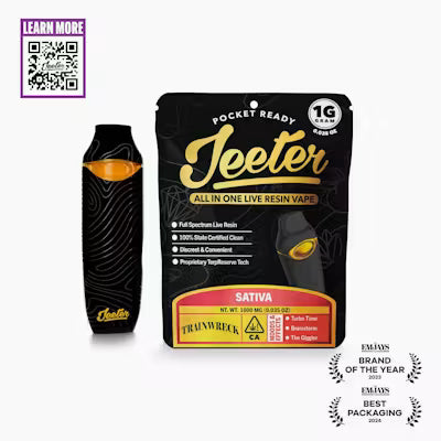 Trainwreck All In One Live Resin Vape 1g (Jeeter)