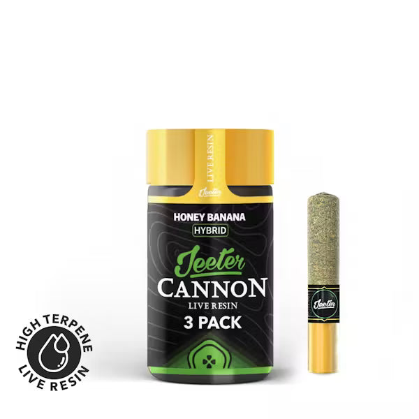 Honey Bananas Jeeter Cannon Live Rosin 3pk (Jeeter)