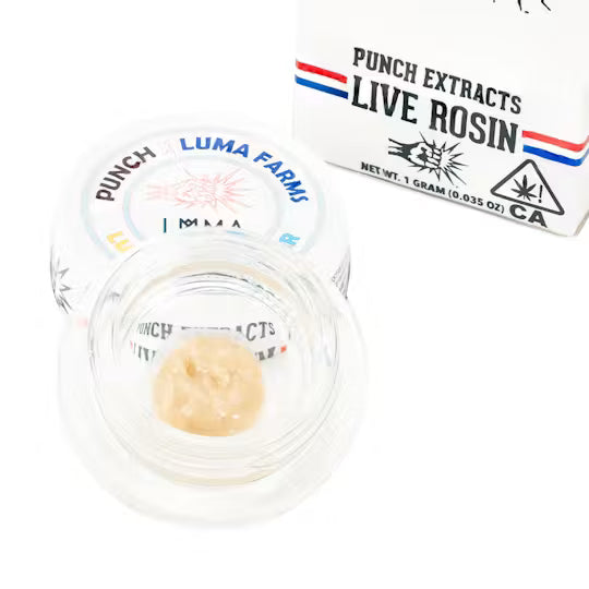Luma's 4Z Tier 3 Live Rosin Cold Cure Badder 1g (Punch Edibles & Extracts)
