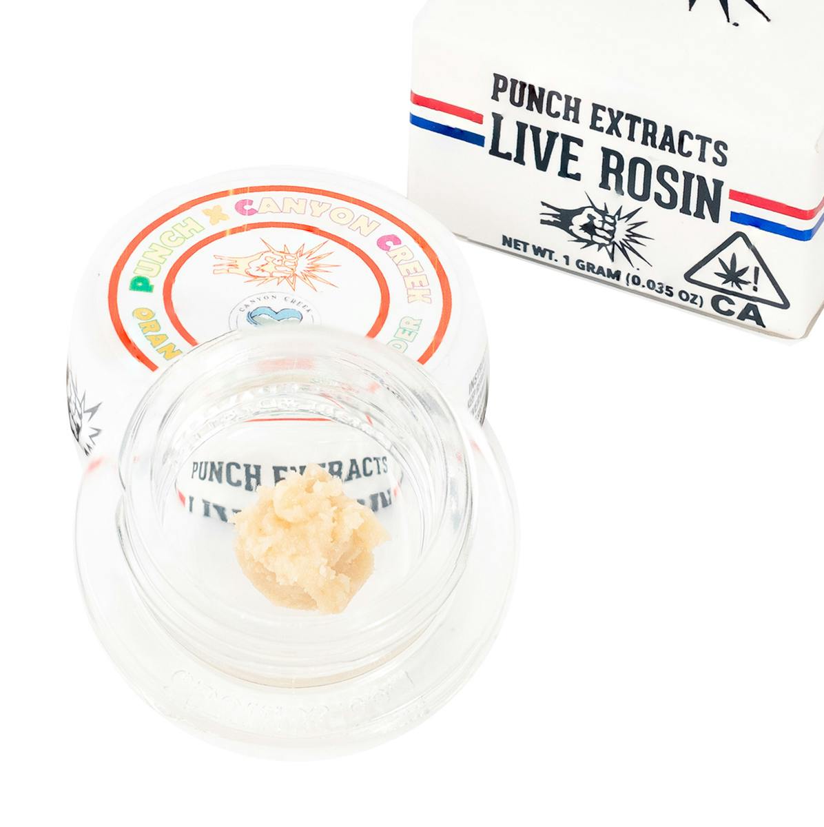 Orange Daiquiri Tier 3 Live Rosin Cold Cure Badder 1g (Punch Edibles & Extracts)