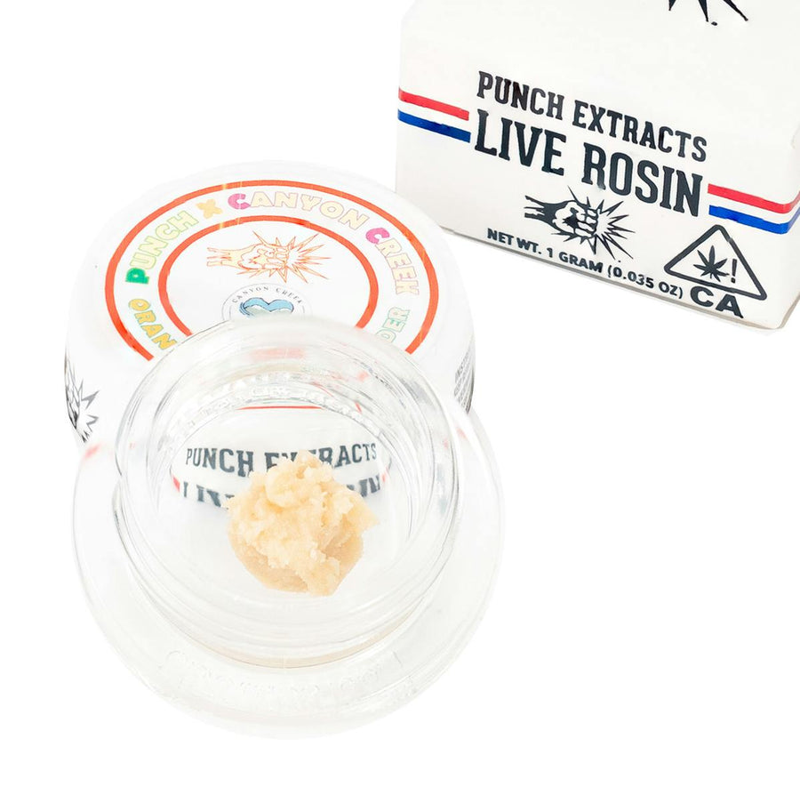 Orange Daiquiri Tier 3 Live Rosin Cold Cure Badder 1g (Punch Edibles & Extracts)