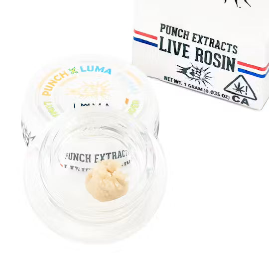 Luma's The Beach Tier 2 Live Rosin Cold Cure Badder 1g (Punch Edibles & Extracts)