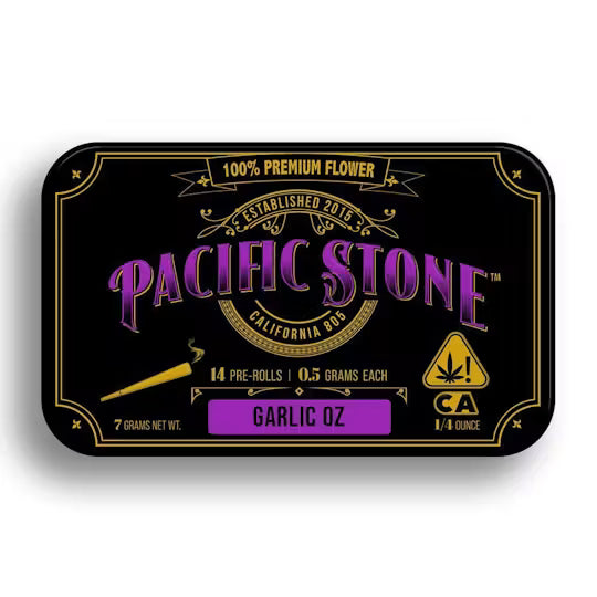 Garlic OZ Indica Pre-Rolls 14pk (7g) (Pacific Stone)