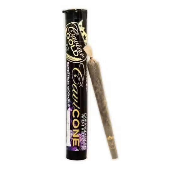 Monster Cookie Cavi Cone Infused Pre-Roll 1.5g (Caviar Gold)