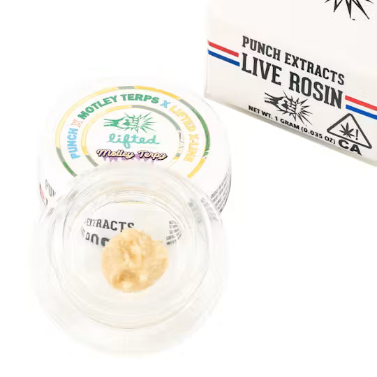 Lemon Rancher Tier 4 Live Rosin Cold Cure Badder 1g (Punch Edibles & Extracts)