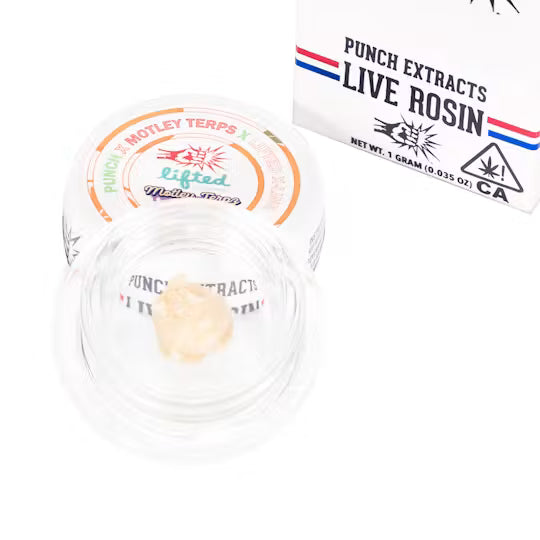 Orange Krush Tier 4 Live Rosin Cold Cure Badder 1g (Punch Edibles & Extracts)