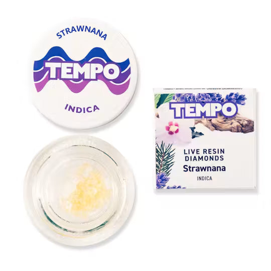 Strawnana Indica Live Resin Diamonds 1g (Tempo)