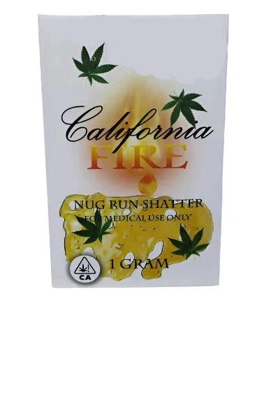 Grape Ape Nug Run Shatter 1g (California Fire)