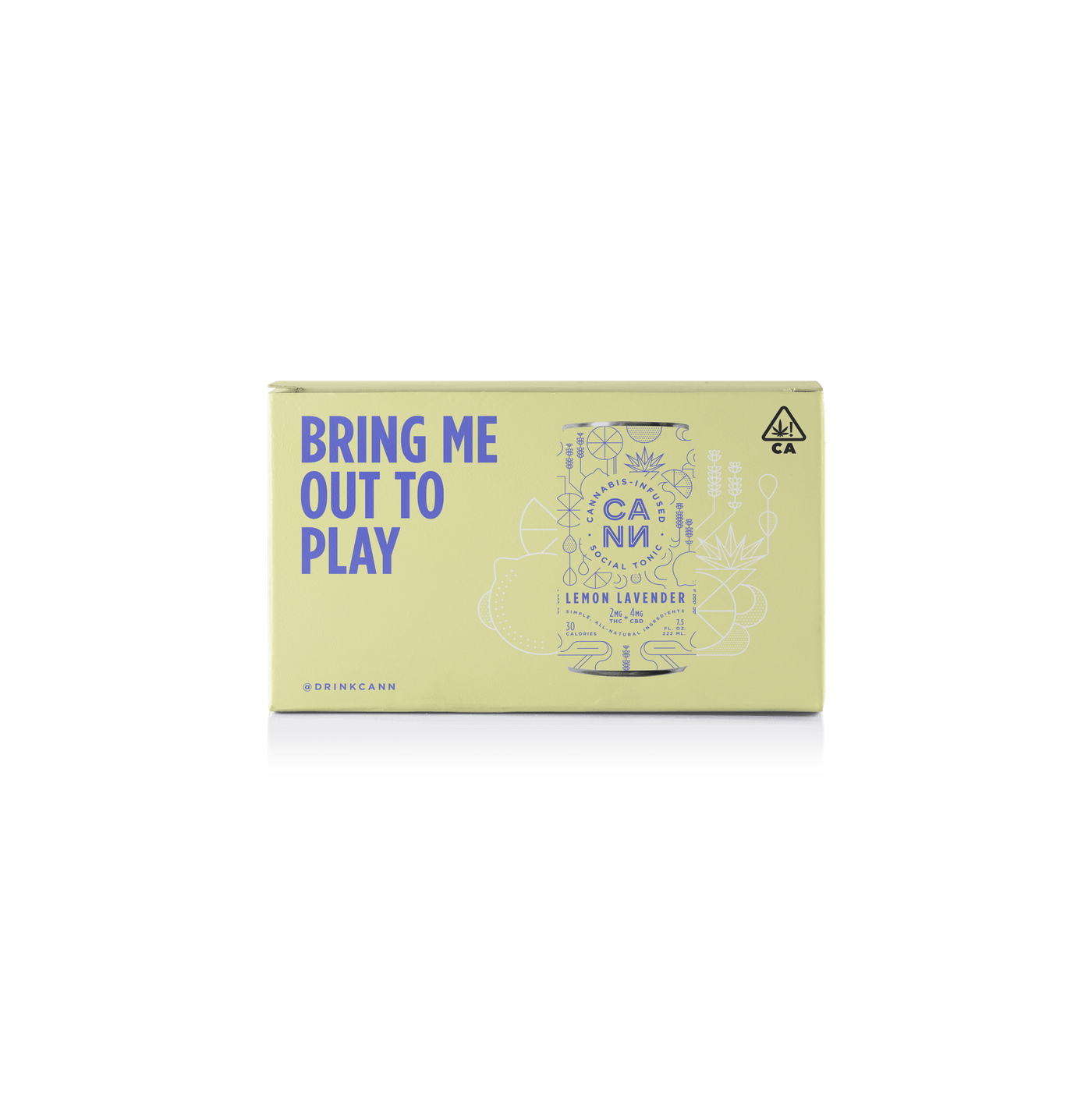 Lemon Lavender Social Tonic 6pk (Cann)