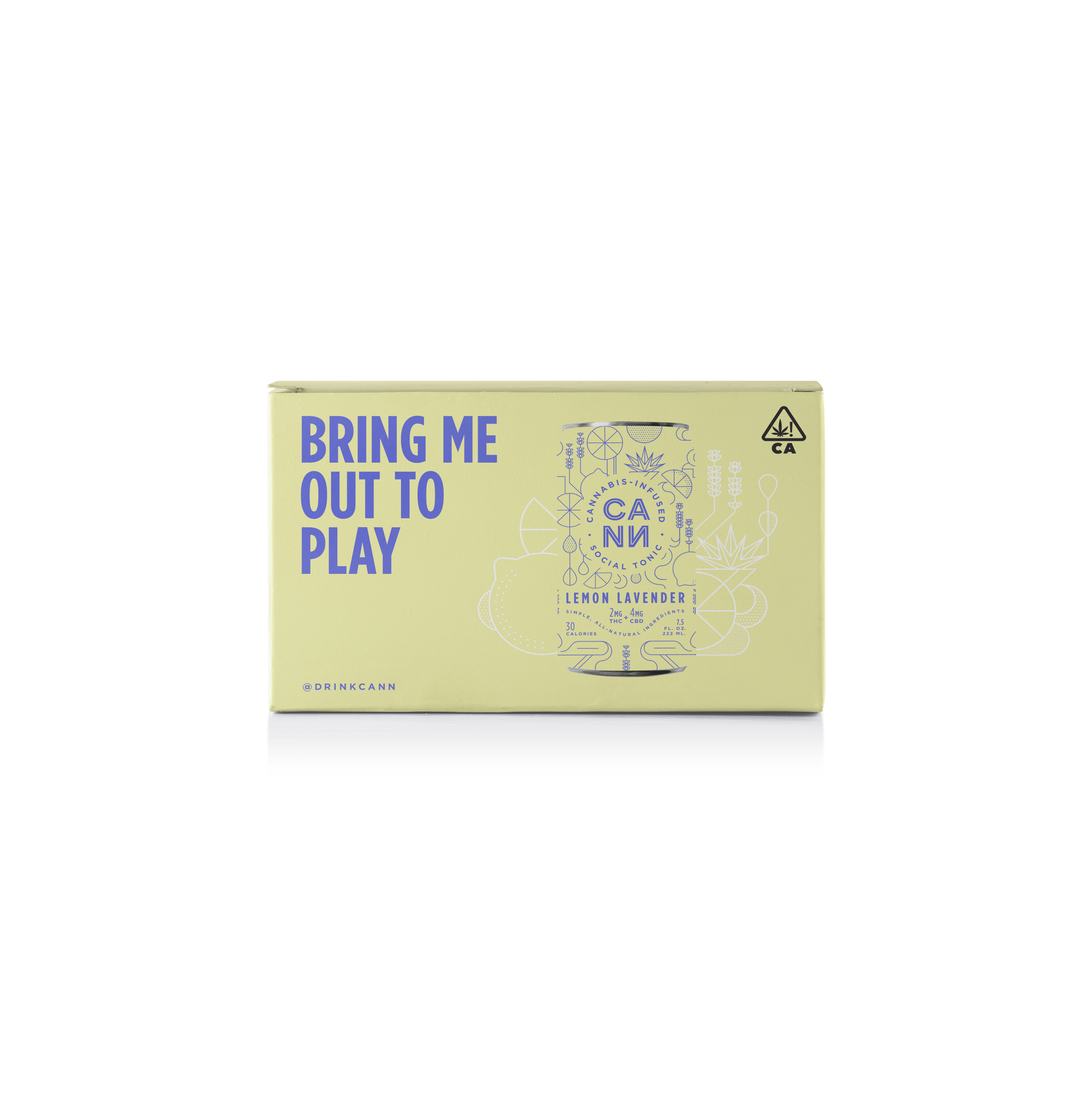 Lemon Lavender Social Tonic 6pk (Cann)