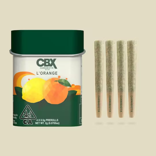 L'Orange Preroll 4 Pack 2g (Cannabiotix)