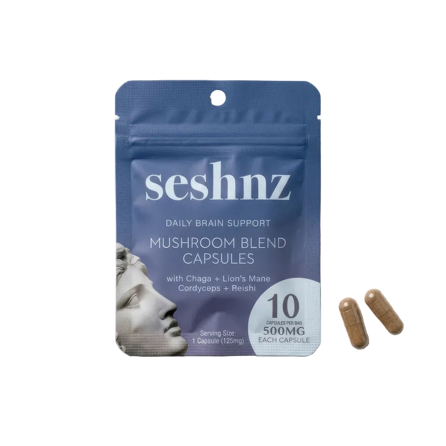 Mushroom Blend Capsules 10pk 5G (SESHNZ)