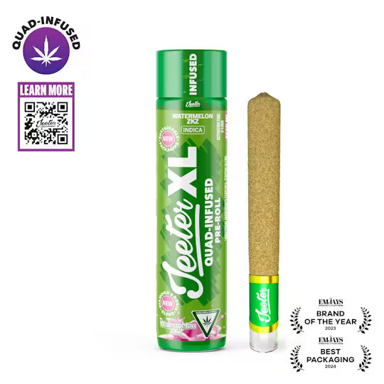 Watermelon ZKZ XL Quad-Infused Jeeter Joint 2g (Jeeter)